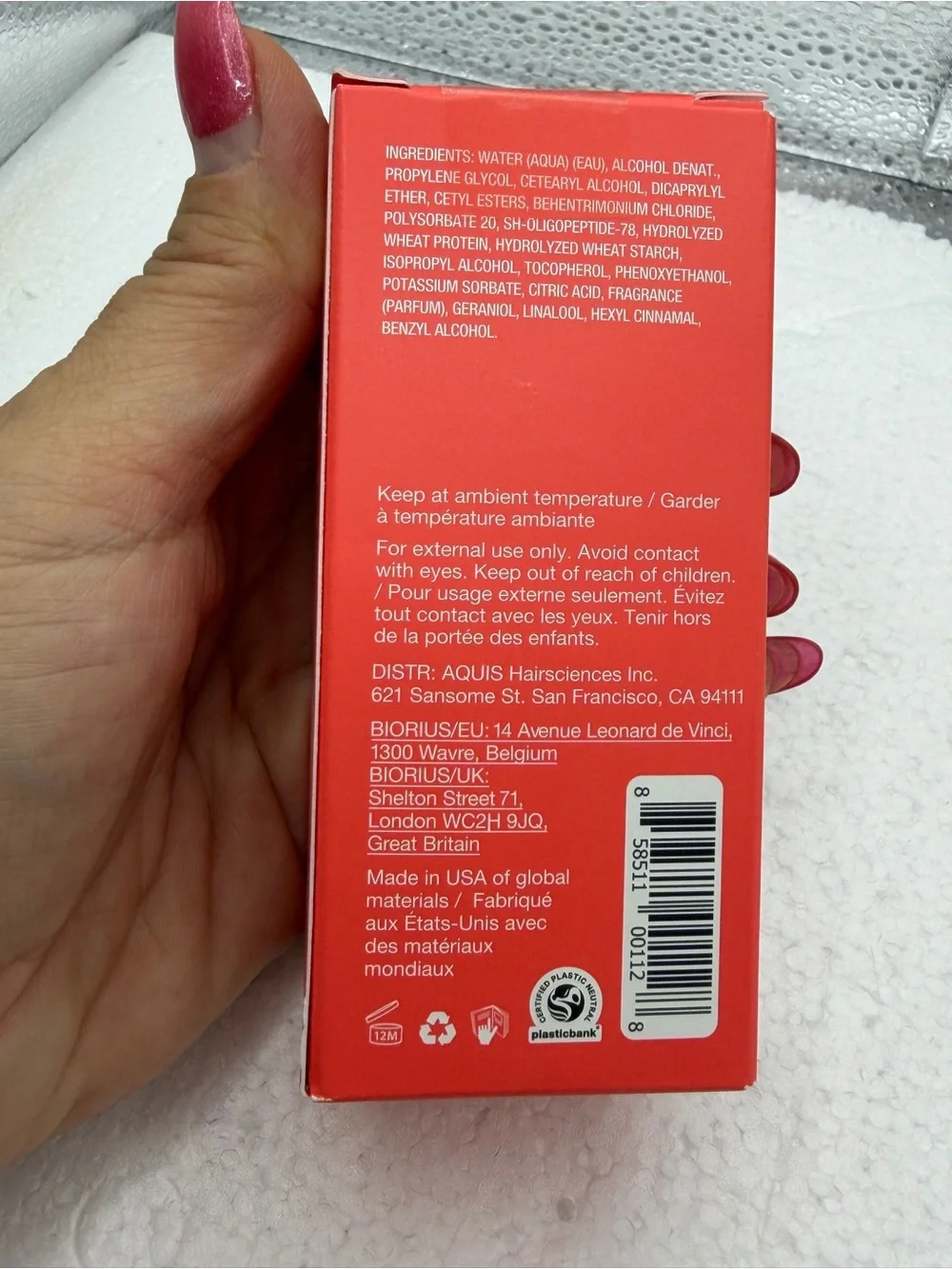Biomimetic Hairscience Leave-In Molecular Repair Hair Mask - 1.7 fl oz